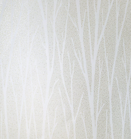 2232100 Birch Trail Wallpaper Metallic Pearl Glitter Off White Nonwoven (FSC) Etten Gallerie Collection Made in Netherlands