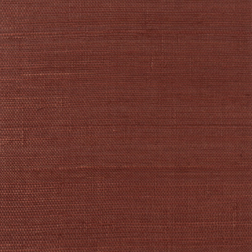 LN11801 Sisal Real Grasscloth Wallpaper Cabernet Red Satin Finish Lillian August Collection