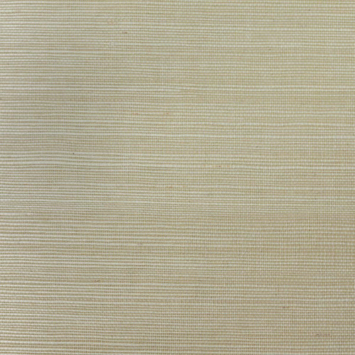 LN11813 Sisal Real Grasscloth Wallpaper Creme Brule Beige Satin Finish Lillian August Collection