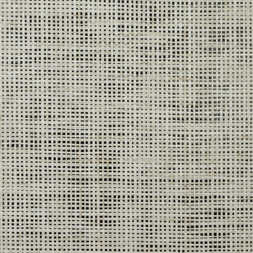 LN11886 Paperweave Real Grasscloth Wallpaper Barley & Black Gloss Beige Satin Finish Lillian August Collection