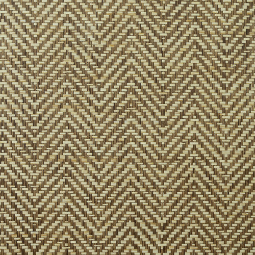 LN11895 Paperweave Real Grasscloth Wallpaper Havanna Brown Matte Finish Lillian August Collection