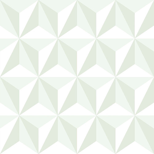 4060-138913 Adella Sage Green Geometric Wallpaper Non Woven Unpasted Wall Covering Fable Collection from Chesapeake by Brewster Made in Netherlands