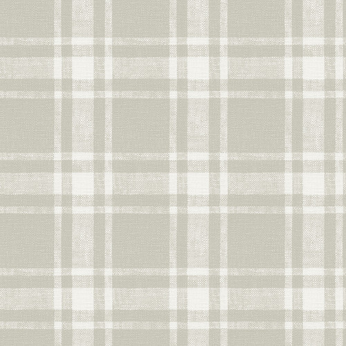 4072-70018 Antoine Taupe Neutral Flannel Wallpaper Sure Strip Prepasted Wall Covering Delphine Collection from Chesapeake by Brewster Made in United States