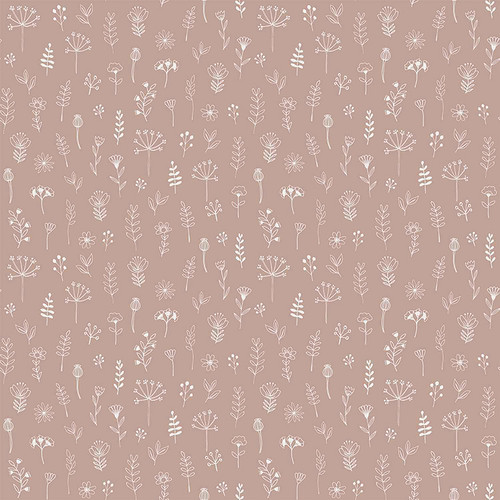 4060-139280 Tatula Rose Pink Floral Wallpaper Non Woven Unpasted Wall Covering Fable Collection from Chesapeake by Brewster Made in Netherlands