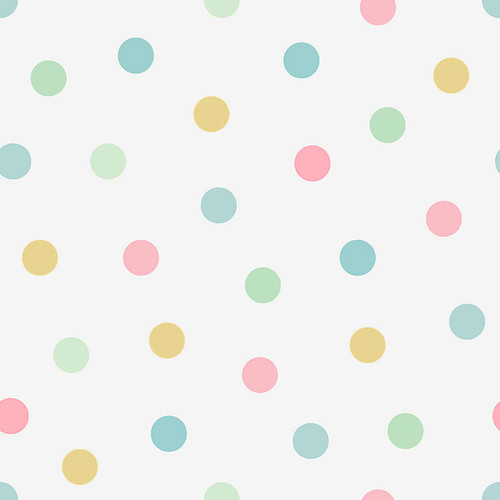 4060-139041 Jubilee Multicolor Dots Wallpaper Non Woven Unpasted Wall Covering Fable Collection from Chesapeake by Brewster Made in Netherlands