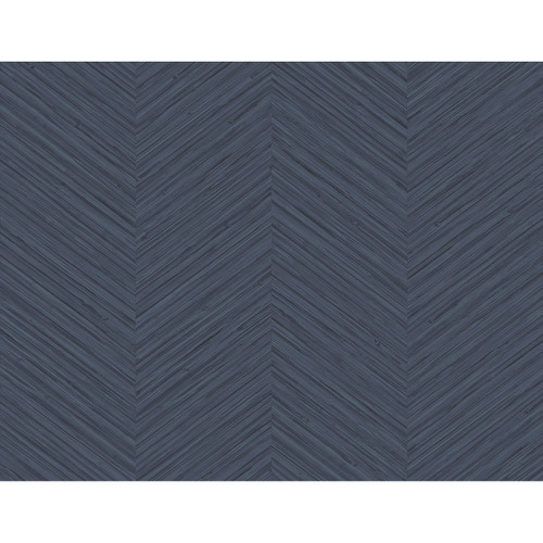 2988-70402 Apex Blue Weave Coastal Wallpaper Vinyl Unpasted Wall Covering Inlay Collection from A-Street Prints by Brewster made in United States