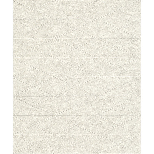 4096-554311 Seth Off White Triangle Wallpaper Modern Style Unpasted Non Woven Wall Covering Concrete Collection from Advantage by Brewster Made in Germany