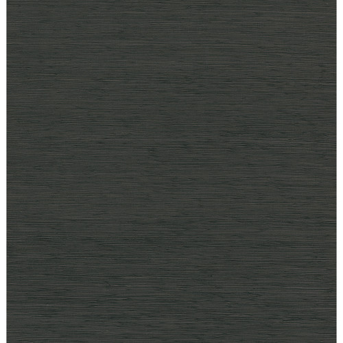 2972-86132 Kira Charcoal Hemp Grasscloth Wallpaper Modern Style Unpasted Wall Covering Loom Collection from A-Street Prints by Brewster