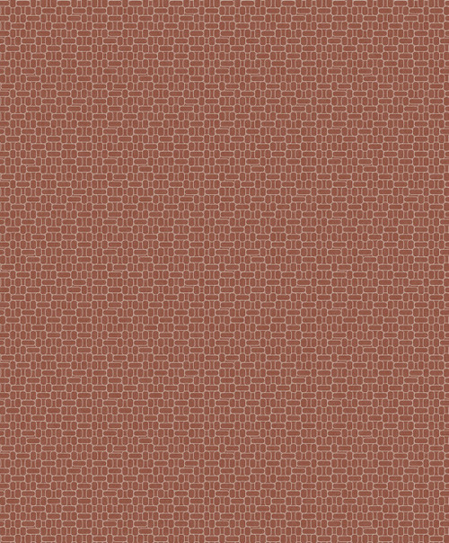 KTM1628 Capsule Geometric Terra Cotta Red Wallpaper Art Deco Style Non Woven Wall Covering Mondrian Collection from Seabrook Designs Made in Netherlands