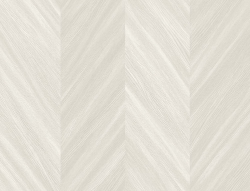 TS82103 Chevron Wood Crest Beige Wallpaper Contemporary Style Type II 20 oz. Vinyl Wall Covering Even More Textures Collection by Seabrook Designs Made in United States