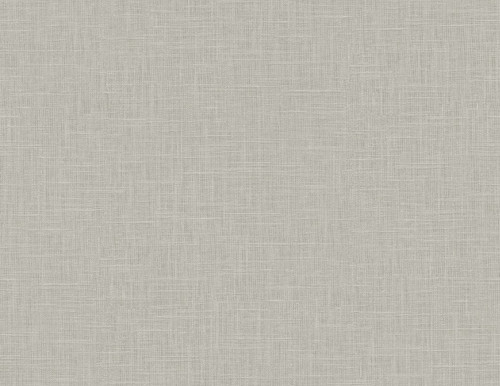 TS81908 Myrna Linen Stone Gray Wallpaper Contemporary Style Type II 20 oz. Vinyl Wall Covering Even More Textures Collection by Seabrook Designs Made in United States