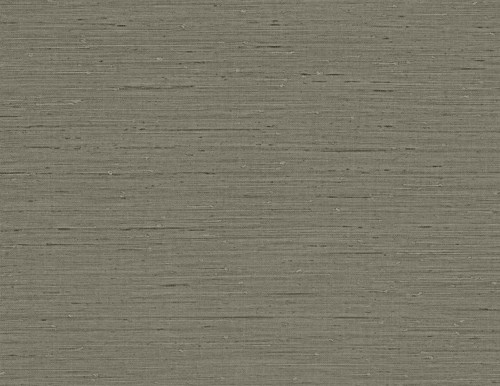 TS80706 Seahaven Rushcloth Black Pepper Gray Wallpaper Coastal Style Type II 20 oz. Vinyl Wall Covering Even More Textures Collection by Seabrook Designs Made in United States