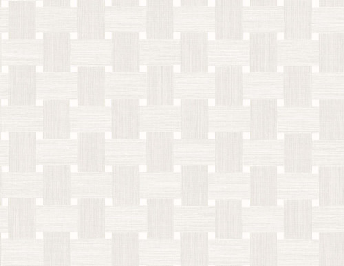 TS81800 Basketweave Caster Sugar Off White Wallpaper Contemporary Style Type II 20 oz. Vinyl Wall Covering Even More Textures Collection by Seabrook Designs Made in United States