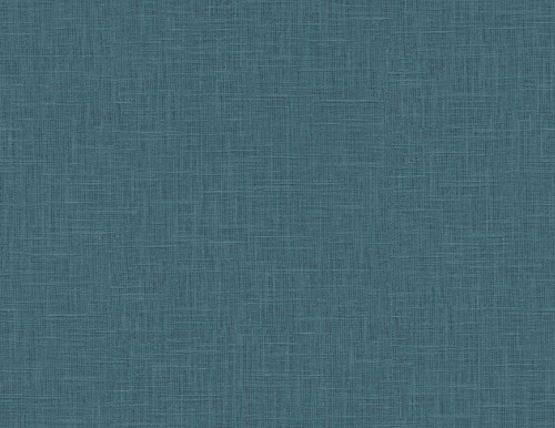 TS81904 Myrna Linen Electric Blue Wallpaper Contemporary Style Type II 20 oz. Vinyl Wall Covering Even More Textures Collection by Seabrook Designs Made in United States