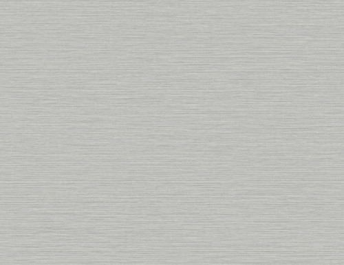 TS81418 Silk Hyacinth Gray Wallpaper Contemporary Style Type II 20 oz. Vinyl Wall Covering Even More Textures Collection by Seabrook Designs Made in United States