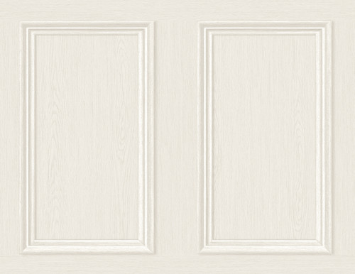 SG11800 Faux Wood Panel Dove Off White Rustic Style Wallpaper Self-Adhesive Vinyl Wall Covering Stacy Garcia Home Collection by The Sojourn Made in United States