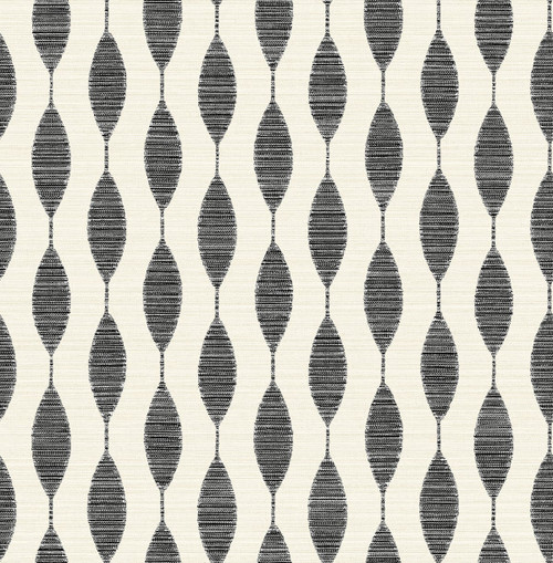 SG10900 Ditto Eclipse Linen Black  Contemporary Style Wallpaper Self-Adhesive Vinyl Wall Covering Stacy Garcia Home Collection by The Sojourn Made in United States