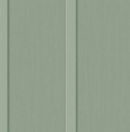 PR11204 Faux Board and Batten Prepasted Sage Green Wallpaper Farmhouse Style Prepasted Paper (Coated) Wall Covering by Prepasted Online from Seabrook Designs