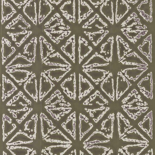 KT2111W1 Empire Diamond Pewter Off White Modern Theme Unpasted Grasscloth Wallpaper from Ronald Reddings 24 Karat Made in United States