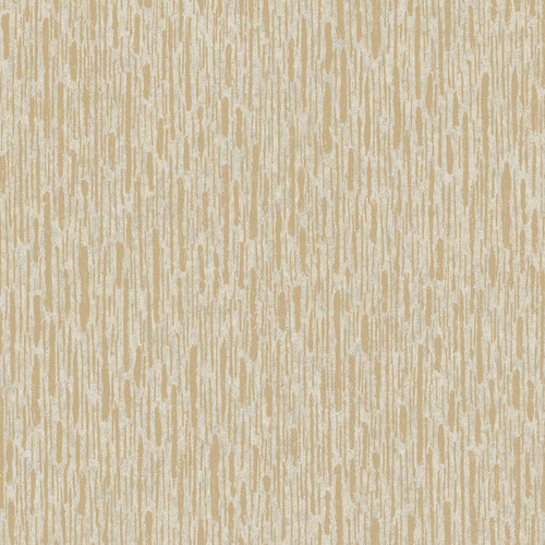 MD7152 Metallic Cascade Neutral Gold Brown Modern Theme Unpasted  Raised Foil on Non-Woven Wallpaper from Antonina Vella Modern Metals Second Edition