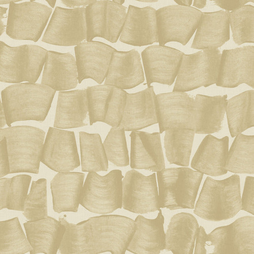 OI0652 Brushed ink Golden Brown Off White Modern Theme Unpasted Non Woven Wallpaper from New Origins Made in United States