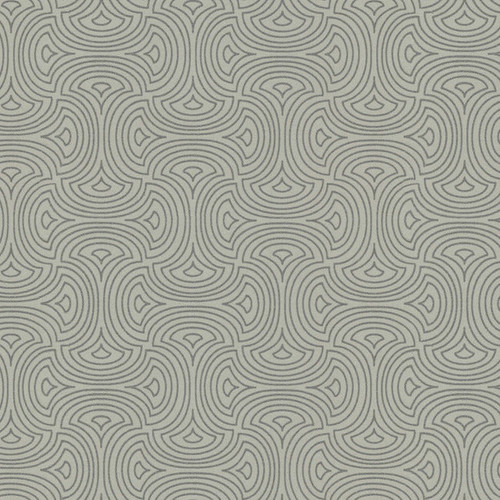 DT5144 Hourglass Silver Gray Unpasted Non Woven Geometric Wallpaper from Candice Olsen After Eight Collection Made in United States