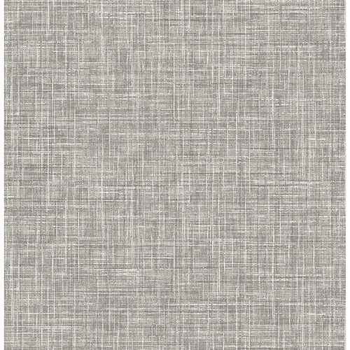 4046-26354 Emerson Linen Gray Graphics Theme Unpasted Non Woven Wallpaper from Aura by A-Street Prints Made in Great Britain