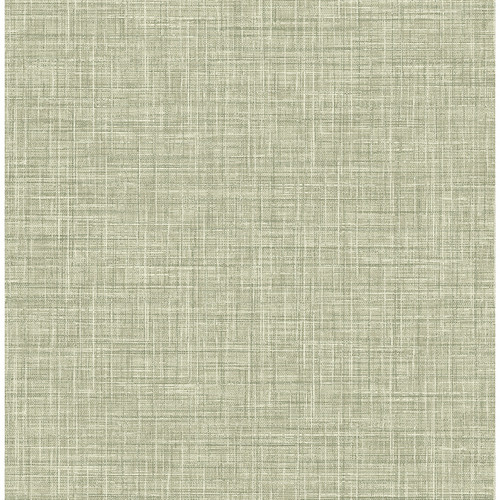 4046-25792 Tuckernuck Linen Green Graphics Theme Unpasted Non Woven Wallpaper from Aura by A-Street Prints Made in Great Britain