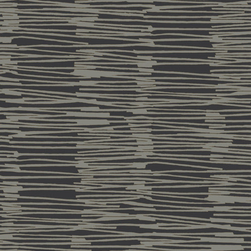 AG2095 Nikki Chu Water Reed Thatch Black Gold Gray Abstract Theme Unpasted Non Woven Wallpaper from Artistic Abstract