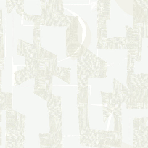 AG2102 Nikki Chu Modern Tribal Sand Light Gray Abstract Theme Unpasted Non Woven Wallpaper from Artistic Abstract