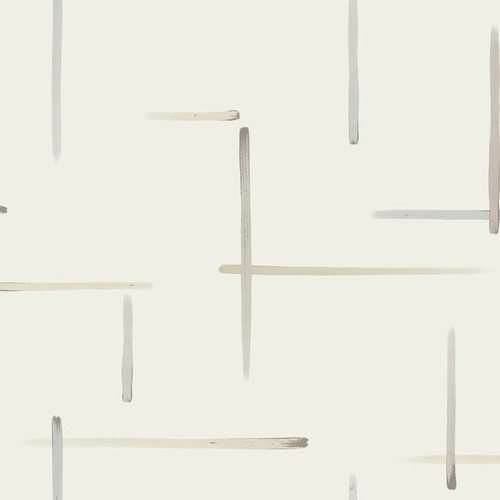 AG2043 Gilded Sumi-E Neutral Gray Blue Modern Theme Unpasted Non Woven Wallpaper from Artistic Abstract