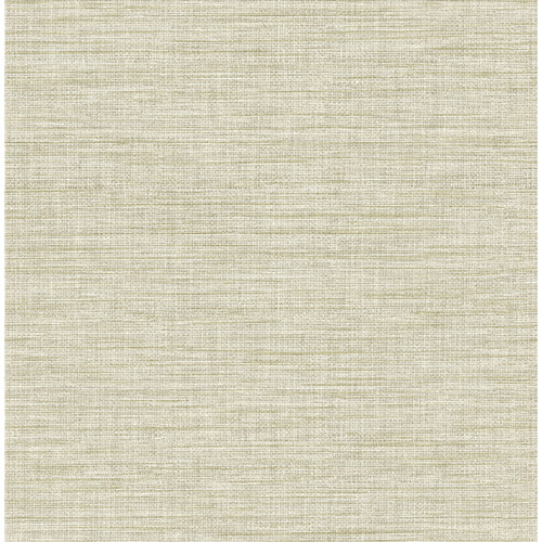 4157-26463 Exhale Faux Grasscloth Light Yellow Transitional Style Unpasted Non Woven Wallpaper Curio Collection Made in Great Britain