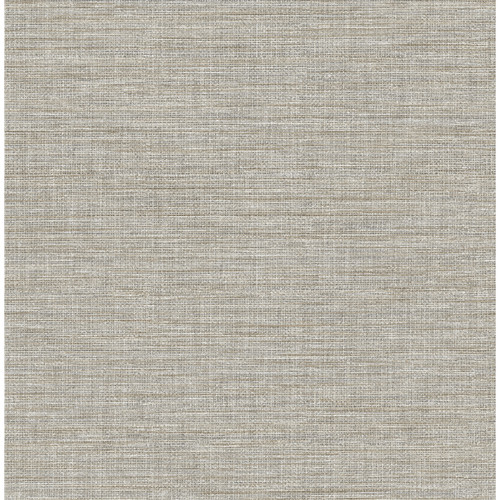 4157-26462 Exhale Faux Grasscloth Stone Gray Transitional Style Unpasted Non Woven Wallpaper Curio Collection Made in Great Britain