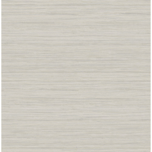 4157-25965 Barnaby Faux Grasscloth Light Gray Modern Style Unpasted Non Woven Wallpaper Curio Collection Made in Great Britain