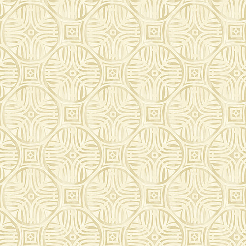 3125-72312 Sandee Medallion Butter Yellow Graphics Theme Prepasted Sure Strip Wallpaper Kinfolk Collection Made in United States