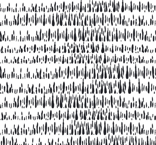 LW52100F Brush Marks Fabric Black and White Abstract Theme Cotton Linen Blend Unpasted Wallpaper Living with Art Collection Made in United States