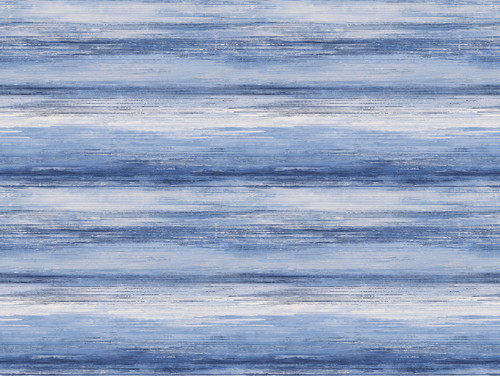LW52002F Sunset Stripes Fabric Moody Blue and Frost Stripe Theme Cotton Linen Blend Unpasted Wallpaper Living with Art Collection Made in United States