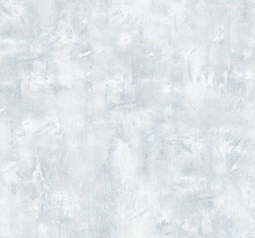 LW51712 Rustic Stucco Faux Powder Blue Faux Theme Heavyweight Acrylic Coated Paper (FSC) Unpasted Wallpaper Living with Art Collection Made in United States