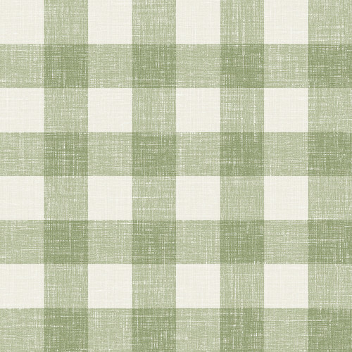 FC62304 Bebe Gingham Herb Plaid Theme Nonwoven Unpasted Wallpaper French Country Collection Made in United States