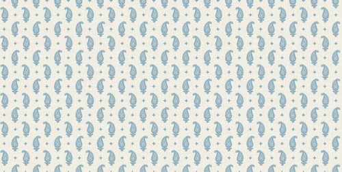 FC62702F Maia Linen Fabric Bleu Bisque Botanical Theme Cotton Linen Blend Unpasted Wallpaper French Country Collection Made in United States