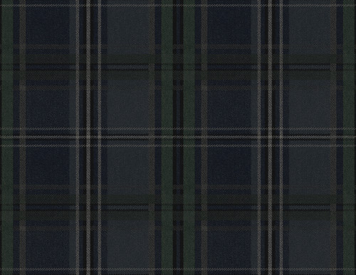 NW55102 Classic Plaid Deep Blue Plaid Theme Vinyl Self-Adhesive Wallpaper NextWall Peel & Stick Collection Made in United States