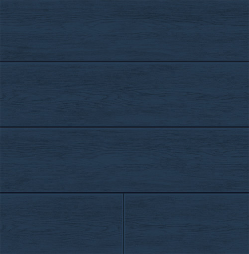 AX10902 Coastal Blue Shiplap Coastal Blue Wood Theme Vinyl Self-Adhesive Wallpaper NextWall Peel & Stick Collection Made in United States