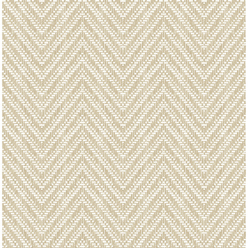 4122-27045 Glynn Wheat Neutral Chevron Graphics Theme Unpasted Non Woven Wallpaper Terrace Collection Made in Great Britain
