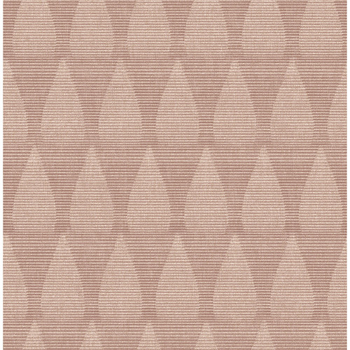 4141-27144 Mirko Ogee Rust Red Modern Style Non Woven Unpasted Wallpaper from Solace by A-Street Prints Made in Great Britain