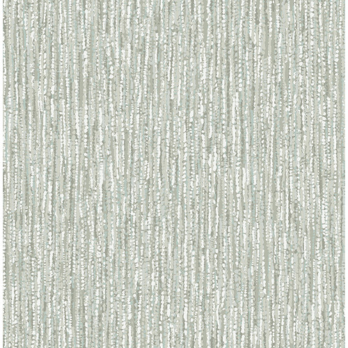 4141-27153 Corliss Beaded Strands Moss Green Modern Style Non Woven Unpasted Wallpaper from Solace by A-Street Prints Made in Great Britain