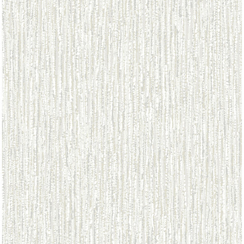 4141-27155 Corliss Beaded Strands Light Gray Modern Style Non Woven Unpasted Wallpaper from Solace by A-Street Prints Made in Great Britain
