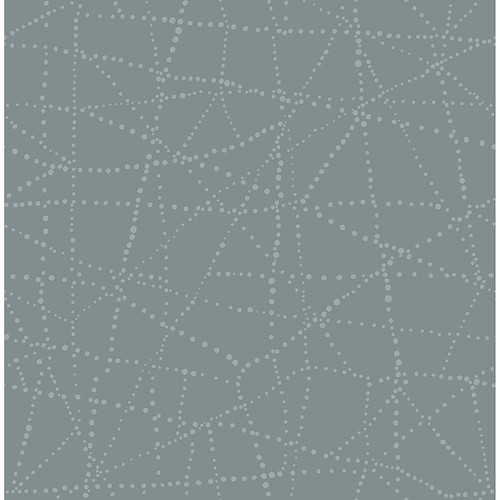 4141-27128 Alcott Slate Dotted Wallpaper Slate Blue Modern Style Non Woven Unpasted Wallpaper from Solace by A-Street Prints Made in Great Britain