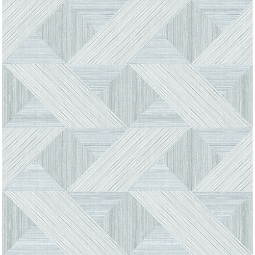 4141-27137 Presley Tessellation Light Blue Masculine Style Non Woven Unpasted Wallpaper from Solace by A-Street Prints Made in Great Britain