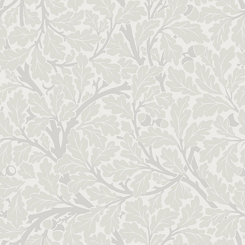 4153-82026 Oak Tree Dove Gray Leaf Non Woven Unpasted Wallpaper from Hidden Treasures by A-Street Prints Made in Sweden