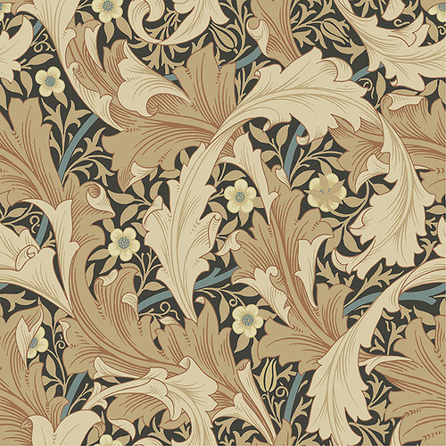 4153-82015 Granville Apricot Orange Leafy Vine Non Woven Unpasted Wallpaper from Hidden Treasures by A-Street Prints Made in Sweden